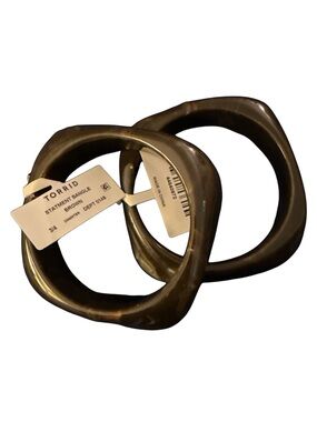 NWT Torrid Set of 2 Brown Bangle Bracelets Size: 3-4